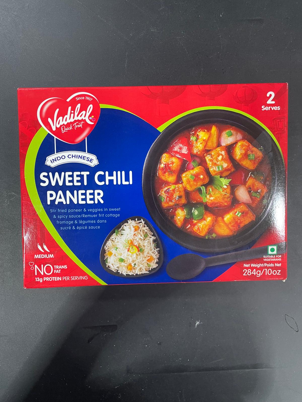Vadilal SWEET CHILI PANEER 284G