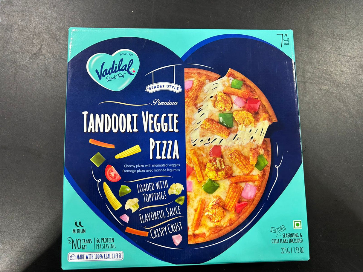 Vadilal TANDOORI VEGGIE PIZA 225G