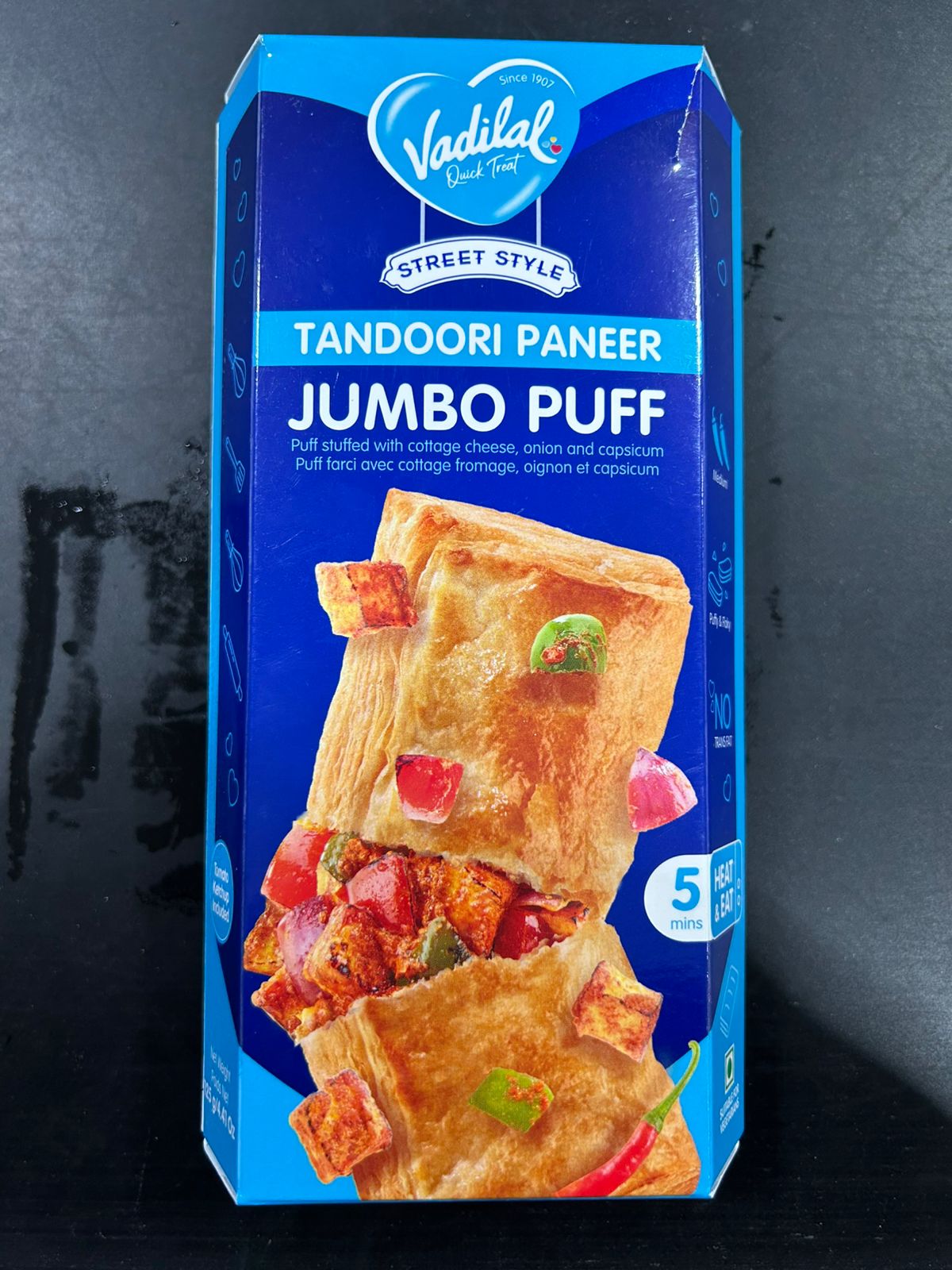 Vadilal TAND PANEER JUM PUFF 125G