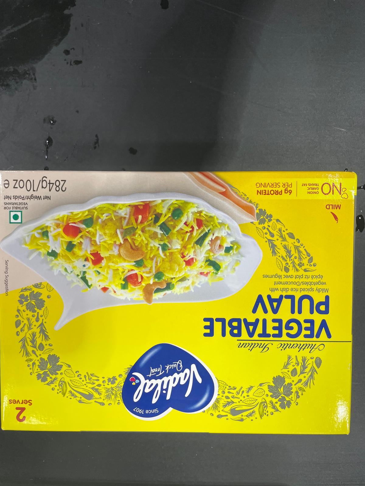 Vadilal Veg Pulav 284G