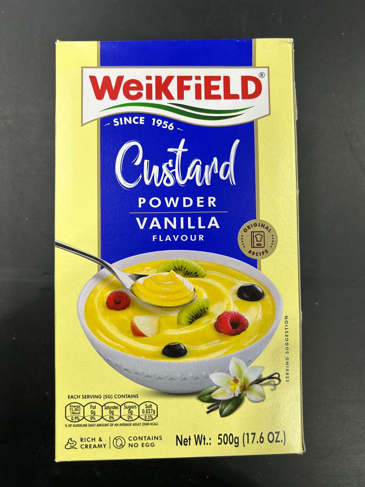 Weikfield CUSTARD POWDER VANILL 500G