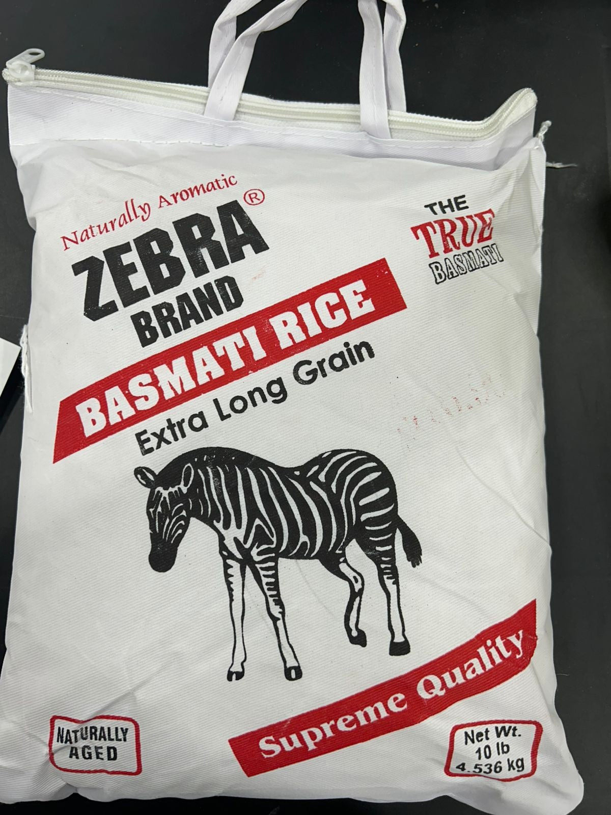 ZEBRA RICE 10LB
