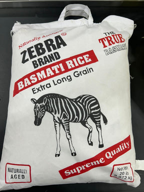 ZEBRA RICE 20LBS